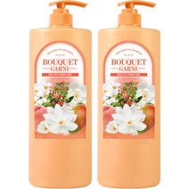 부케가르니 실크 케라틴 샴푸 프루츠 퍼퓸, 1500ml, 2개