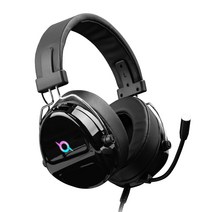COX 가상 7.1 RGB 게이밍 헤드셋, Black, CH48