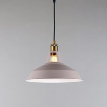 인스타조명 카라 1등 레일형 펜던트 조명 26BASE LED, 베이지