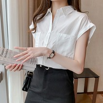 포플러앤씨 로넌 포켓 셔츠 블라우스