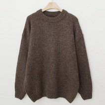 럽스 여성용 셀리 스카시 라운드넥 니트