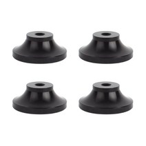 비비드 하부발 블랙 25 x 20 mm, 4개