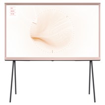 삼성전자 4K UHD The Serif TV, The Serif KQ55LSB01PFXKR(블라썸핑크), 방문설치, 스탠드형, 138cm(55인치)