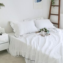 까사베르데 리플 스몰 프릴 베개커버 2p