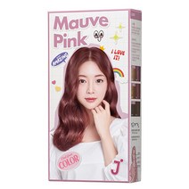 제이숲 컬러제이 크림 염색, 1개, 모브 핑크