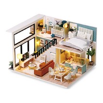 꼬미딜 DIY 미니어처 하우스 릴렉스 라이프 + 제작도구, 혼합색상