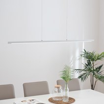 히트조명 LED 플룻 펜던트 조명 40W D31065LWH, 화이트