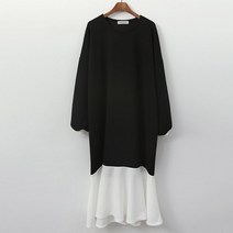 후니네 훌라 빅사이즈 임산부 롱 원피스