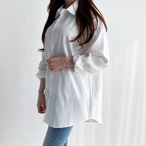 윤베리 여성용 4컬러 파스텔 루즈핏 데일리 남방