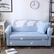 스타 아기자기한 패턴 소파커버, 작은 양