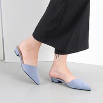 잠비 여성용 아도니스 스텔레토 스웨이드 뮬 블로퍼