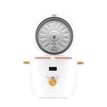 쿠잉전자 미니 전기 보온밥솥 3인용, RC-0311WH(화이트)