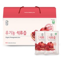 그린애 유기농 석류즙 30p, 1개, 2400ml