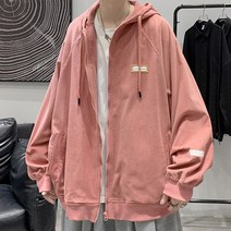 마켓A 남성용 레글런 와플 후드 집업
