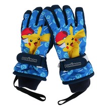 포켓몬스터 남아용 스노우 스키장갑