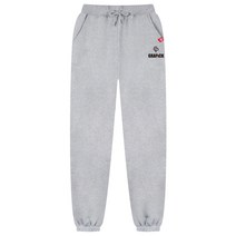 그라픽 남성용 로고픽 밴딩조거 트레이닝바지 PTZ_0002