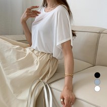 무드인더 여성용 뒷트임 유넥 티