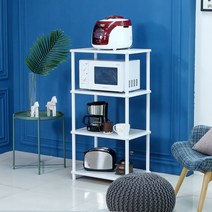 가구레시피 DIY 스마트 진열장 4단, 화이트