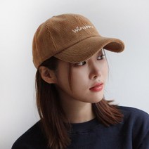 바비수 윈썸 코듀로이 볼캡