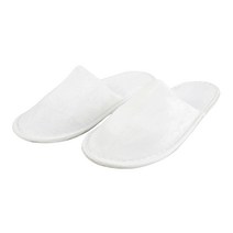 하루이슬리퍼 실내슬리퍼 VIP-V 벨벳, 흰색-막힘