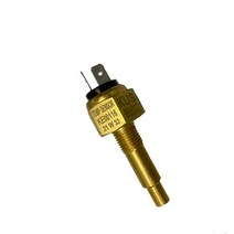 자동차온도게이지 범용 52mm 방수 해양 자동 수온 게이지 온도 측정기 40-120 자동차 보트 트럭용 빨간색 백라이트 포함, [10] M12x1.25