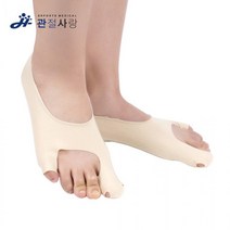 무지외반 서포트 발가락 보호 패드 요족 깔창 밴드 걸음걸이 교정 자세 평발 기능성 통증, L