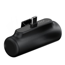 디셈버세컨드 보조배터리 5000mah C타입 미니보조배터리 거치형 블랙 1개
