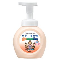 아이깨끗해 용기 (복숭아) 250ML, 옵션2 - 안전포장 플러스