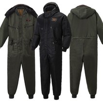 [샤인힐즈]겨울 US 방수 항공 털 국산 점프수트웨어 방한복 우주복 정비복 USS9000, 블랙