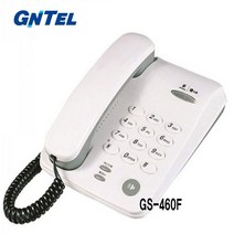 LG전자 유선 전화기 화이트, 전화기GS-460F_1개:1개