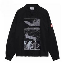 C.E 카브엠트 캐주얼셔츠 21AW BLACK PRINT Long Sleeves Shirts