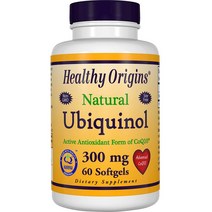 헬시오리진스 유비퀴놀 카네카 300mg 60소프트젤(무료배송), 60소프트젤, 1통