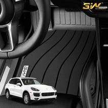 포르쉐 카이엔 3W 에코라이너 TPE 카매트 카 차 발 매트 바닥 발판 깔판, 단품