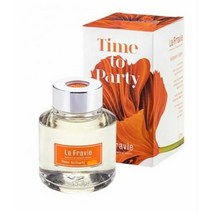 양키캔들 [라프라비] 리드디퓨저(120ml). 타임투 파티. 선물용 추천, 1개, 120ml