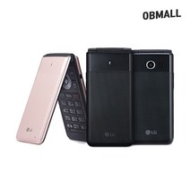 엘지 LG폴더 중고폰 공기계 LM-Y110, LM-Y110_8GB, A등급, 블랙