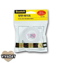 IS 3M 종이 양면테이프 18mm 10m, 18mmX10m