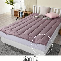 siamia 포이즐 먼지없는 알러지케어 고정밴드형 토퍼 퀸