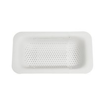 확장 가능한 드레인 바구니 싱크 랙 개폐식 과일 및 야채 청소 접시 랙 Dishwashing 헝겊 스토리지 주방 도구, 체코
