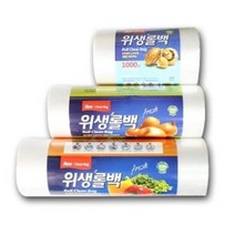 허브몰 / 뉴 클린백 위생롤백 1000매 -TJ 30cm x 40cm 1000매, 단일 수량