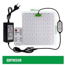 650W 전체 스펙트럼 LED 성장 빛 삼성 호환 LM281B 온실 수경 식물 조명에 대 한 Sunlike 양자 램프, [06] QBYK550, [01] EU Plug, 01 EU Plug