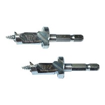 우진툴 버섯드릴 육각 12.5mm 12.7mm 스토퍼 턱 버섯기리 비트 국산, 1. 12.5mm
