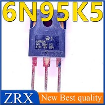 고속 신품 수입 전계 효과 트랜지스터 STW6N95K5 TO247 6A 5 개 묶음, 한개옵션0