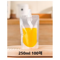 스파우트 주스 음료 레토르트 팩 파우치 250ml 100매