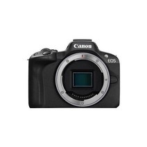 캐논 Canon EOS R50 미러리스 24.2메가픽셀 디지털 카메라 바디 블랙