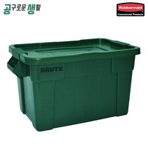 러버메이드 브루트 박스 토트박스 사각 75L 다크그린 카키, 추가안함, 토트박스 전용 트롤리