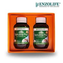 엔조라이프 스피루리나 플러스 세트 500mg 240정 2개월분 2통 820923