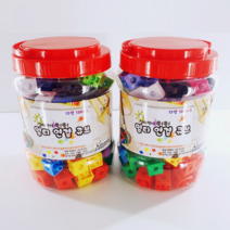 멀티 연결 큐브 컬러 미니 사각, 12색 120개