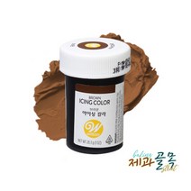 wilton윌튼 아이싱칼라 브라운 28.3g 식용색소, 1개