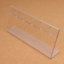 이름표거치대 아크릴네임꽂이 쇼케이스 250x100mm