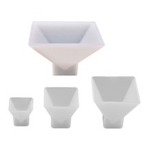 GHSHOP 4 조각 DIY 액체 수지 금형 보석 금형 도구 만들기 폴리머 클레이 공예 에폭시 수지 말린 꽃 금형에 대한, 다른 사람, 명확한
